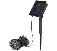 Sygonix Solar fairy Light LED monochrome black/green Outdoor use.