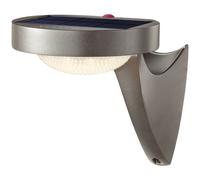 Sygonix SY-4673532 Wall Light Solar 10W PIR sensor 1000 lm grey matt