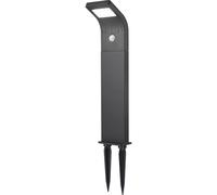 Sygonix SY-4677494 Outdoor LED Light 1.2W black Solar with PIR sensor
