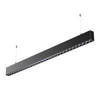 Sygonix SY-6612930 LED pedestal light Monochrome Black 48W EEC: E