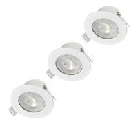 Sygonix SY-6670286 LED recessed light 5W White Flush Mount Lighting