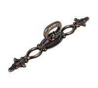 SYGZMY 1pc European Floral Retro Handle Drawer Wardrobe Door Handle Wooden Box Handle with Screw Zinc Alloy
