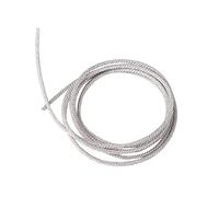 SYH&AQYE 32 Strands High Temperature Resistant Twisted Silver Wire Speaker Lead Wire Repair for 18 inch Professional Speakers Strong Subwoofer Speakers(1M)