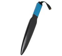 SYH&AQYE Dog Break Stick Nylon Rubber, Doggy Fight Stopper Chew Sticks Pet with Black Lanyard for Backyard Garden, 13.7 x 2 x 0.6 Inch (Blue Handle)