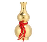 SYH&AQYE Feng Shui Wu Lou Brass Gourd, Copper Calabash Fengshui Luck and Treasure Sculpture Figure Collectible for Home Decoration Housewarming Gifts Brass Cucurbit