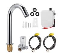 SYH&AQYE Sensor Kitchen Faucet Touchless Wave Sensor Kitchen Sink Faucet Touchless Faucet Brass Automatic Sensor Faucet Faucet with Hose for Bathroom Basin Kitchen Sink
