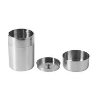 SYH&AQYE Tea Tin, 304 Stainless Steel Tea Tin Canister, Tea Bag Container with Sliding Lid for Coffee, Loose Tea, Sugar, Flour, Nuts, Seeds, Herbs, Household(S)