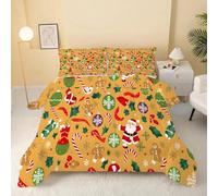 Syhi Qlty Orange light bulbs Coverless Double Duvet 4.5 Tog Reversible, Orange Ampoules orange Comeforter Set for All Season Lightweight Machine Washable Double Quilt 200x200cm V78