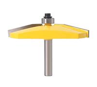 SYHML-SHOP 1PC 8MM Shank Raised Panel Router Bit Milling Cutter Wood Carving 15 Paised Panet Bit Anel Raiser Router Bit Bevel Design Tenon Cutter For Woodworking (Cutting Edge Length : 8MM Shank)