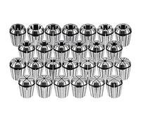 SYHML-SHOP CNC Spring Collet Chuck ER11 ER16 ER20 ER25 ER32 ER Precision Spring Collet Chuck 0.008mm For CNC Milling Lathe Tool (Hole Diameter : ER16 1)
