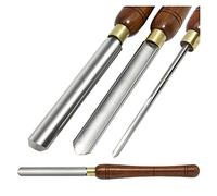 SYHML-SHOP Professional Wood Carving Hand Chisels Set Roughing Spindle Gouge Woodturning Tools 8 22 25mm Woodworking Turning Chisels HSS Blade Walnut Handle (Color : 22mm)