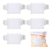 Syhood 6 Pcs Feeding Tube Holder Elastic G Belt Comfortable Peg Tube Holder Supplies for Men Women Adults Abdominal Covers Accessories