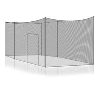 Syhood Baseball Batting Cage Net Heavy Duty Cricket Softball Hitting Practice Net Portable Pitching Cage, Training Sports Barrier Screen for Backyard Outdoor (Frame Not Included)(20 x 8 x 8 ft)