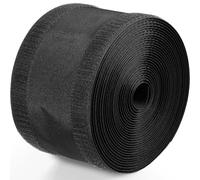 Syhood Cord Cover Floor Carpet Cable Cover Floor Wire Protector Cable Management for Office Carpet Organized and Protect(4 Inch X 100 Feet,Black)
