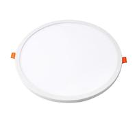 Syibelters 20W LED Recessed Ceiling Light, 9 Inch Ultra Slim Downlight, Free Cut a Hole in Ceiling, AC 85-240V 1500LM 6500K High Brightness Ceiling Spotlight for Office