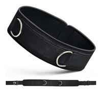 SYIGICE Waist Belt Neoprene Padded with Rings Gym Pulley Strap for Cable Machines Fitness Exercise Speed Agility Resistance Training
