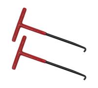 SyiXute 2 Pcs Exhaust Spring Hook,Brake Spring Hook,Motorcycle Spring Pull T-Hook,Puller Tool Spring for Motorcycle Car (16 * 8.2 cm)