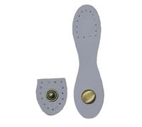 SYJHHWGS 10 Pcs Sew On Leather Snapped Buckles Practical Snapped Button Closure Leather Purse Closure Fasteners With Sewing Holes