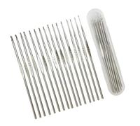 SYJHHWGS 16/32/37Pcs Stainless Steel Crochet Hook Set Including Big Eye Knitting Needle Locking Stiching Marker And Storage Case