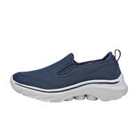 SYJYM Autumn Large Size Men's Shoes one-Step for The Elderly Middle-Aged and Elderly Walking Sports Navy