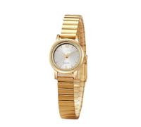 SYJYM Gold Watch Fashion Simple Round Dial Quartz Watches for Women Ladies Luxury Adjustable Stainless Steel Strap Wristwatch