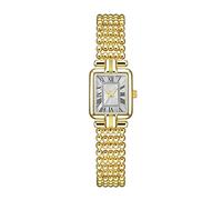 SYJYM Ladies Watches Fashion Gold Bracelet Women Luxury Vintage Quartz Watches Simple Square Dial Female Gifts Waterproof