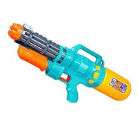 SYJYM Large Capacity High-Pressure Gatling Pull-Out Water Gun for Kids - Outdoor Water Fight Toy