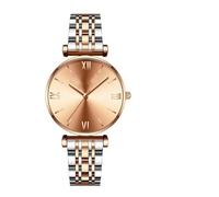 SYJYM Luxury Fashion Rose Gold Stainless Steel Women Watch Elegent Movement Quartz Wristwatch Simple Round Dial Waterproof