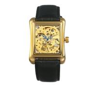 SYJYM Men's Automatic Mechanical Watches Man's Clock Male Leather Strap Wristwatch Simple Watch