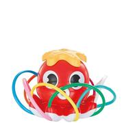 SYJYM Octopus Water Spray Sprinkler for Kids Outdoor Sprinklers Summer Octopuses Toys with 8 Wiggle Tubes and 2 Hose Clamps