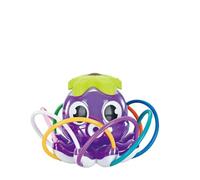 SYJYM Octopus Water Spray Sprinkler for Kids Outdoor Sprinklers Summer Octopuses Toys with 8 Wiggle Tubes and 2 Hose Clamps