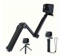 SYJYM The Three-fold Selfie Stick Tripod Action Cameras
