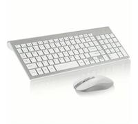 SYJYM Wireless Keyboard Mouse Combo Silent Scissor Switch Keys Labor-Saving Keys Ultra Slim Wireless Computer Keyboard Mouse