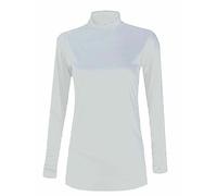 Sykesstyle Womens Long Sleeve Polo Roll Neck Turtle Neck Jumper Top UK 8-26 (UK, Numeric, 16, 18, Regular, Regular, White)