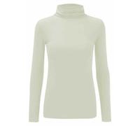 Sykesstyle Womens Long Sleeve Polo Roll Neck Turtle Neck Jumper Top UK 8-26 (UK, Numeric, 8, 10, Regular, Regular, Cream)