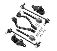 SYKRSS 8PCS ES80071 ES80071 EV80097 Inner and Outer Tie Rod End kit Compatible with Hyundai Sonata 2011-2013
