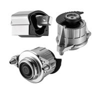 SYKRSS Engine Motor Mount and Transmission Mount Set Compatible with Mercedes-Benz C300 2008-2011 V6 3.0L, for C350 2008-2015 V6 3.5L, for E400 2014-2017 V6 3.0L, RWD, Replaces for A4017, A4095 3PCS