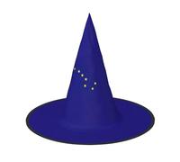 SYKzqiO Alaska state flag stylish halloween hats for - with foldable for parties, carnivals, unisex halloween accessory(of 1)