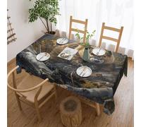SYKzqiO beaver working Printed tablecloths - fashionable home decoration, fit for all kinds of events
