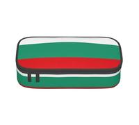 SYKzqiO Bulgarian Flag Print Large Capacity Pencil case Storage Bag, fit for Stationery and Cosmetics, Unisex