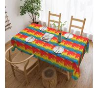 SYKzqiO Fantastic Parrot Feather Printed tablecloths - fashionable home decoration, fit for all kinds of events