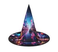 SYKzqiO Fantasy Dizziness stylish halloween hats for - with foldable for parties, carnivals, unisex halloween accessory(of 3)