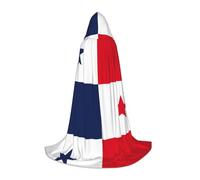 SYKzqiO Flag of Panama print Teen Hooded Cape Cloak, Long Elegant Witch Vampire Costume for Role Play