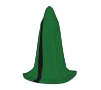SYKzqiO Flag of the Sultanate of Delhi print Teen Hooded Cape Cloak, Long Elegant Witch Vampire Costume for Role Play