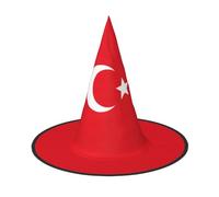 SYKzqiO Flag of Turkey stylish halloween hats for - with foldable for parties, carnivals, unisex halloween accessory(of 1)