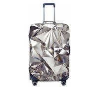 SYKzqiO Glitter Abstract Diamond Crystal Pattern Elastic Luggage Protection Cover, Scratch Resistant and dust-Proof Cover, Convenient for Travel