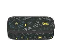 SYKzqiO Graffiti Skateboard Print Large Capacity Pencil case Storage Bag, fit for Stationery and Cosmetics, Unisex