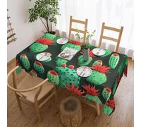 SYKzqiO many small Cactus Art Printed tablecloths - fashionable home decoration, fit for all kinds of events