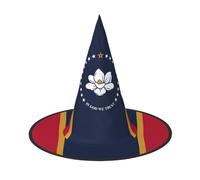 SYKzqiO Mississippi State Flag stylish halloween hats for - with foldable for parties, carnivals, unisex halloween accessory