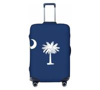 SYKzqiO South Carolina Flag Elastic Luggage Protection Cover, Scratch Resistant and dust-Proof Cover, Convenient for Travel
